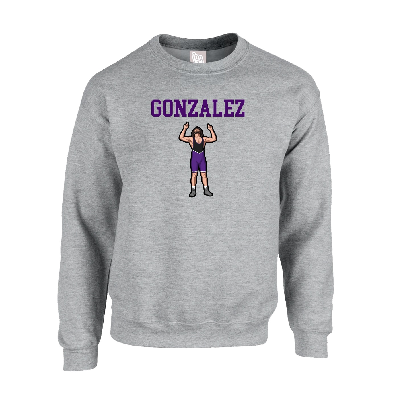 Fleece Crew — Shirsey in Grey