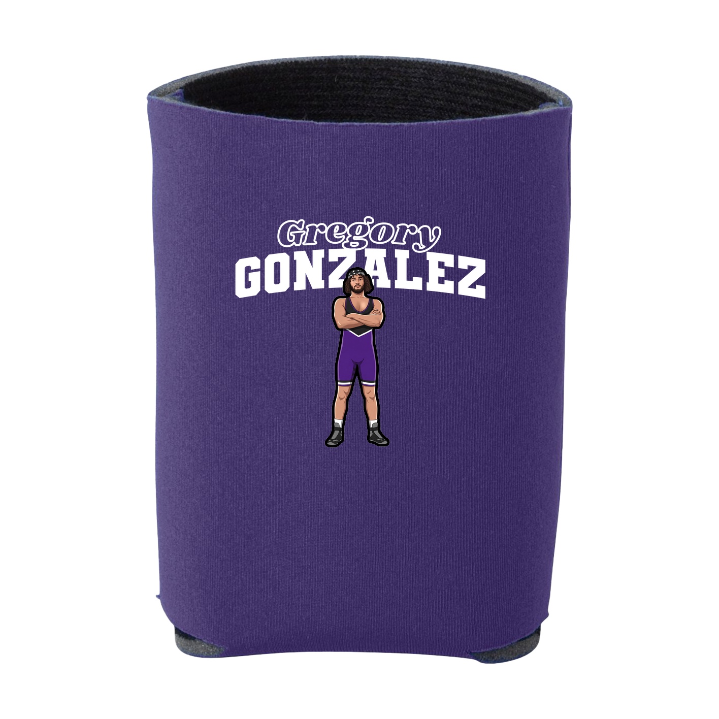 Can Holder — Name Arch in Purple