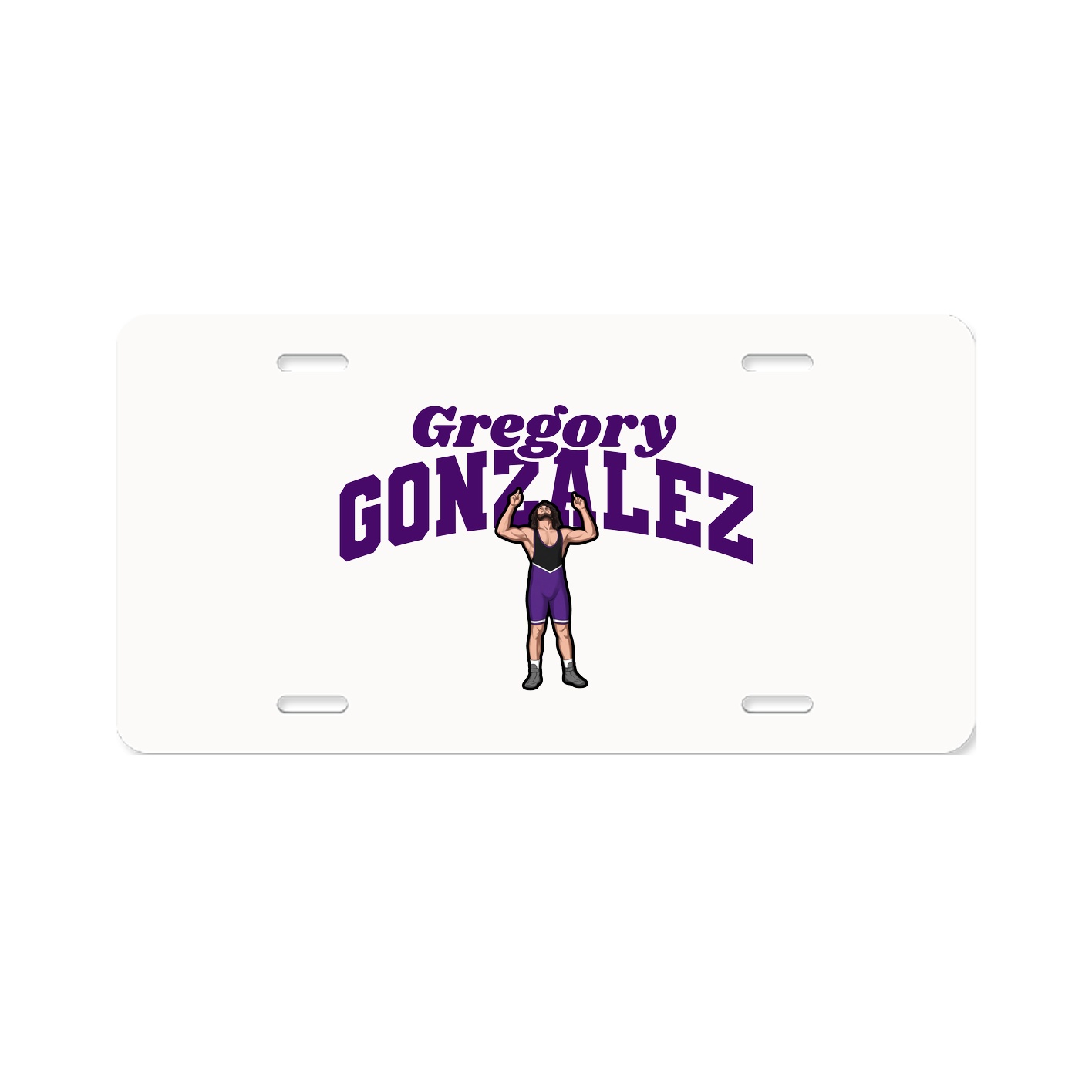 License Plate — Signature Arch in Classic