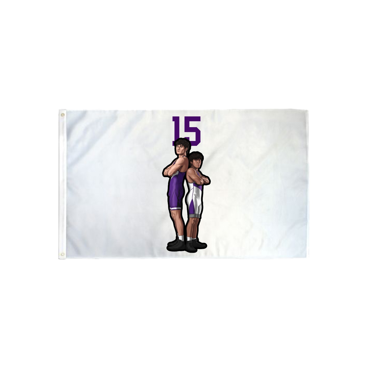 3x5 Flag — Number Top in Classic