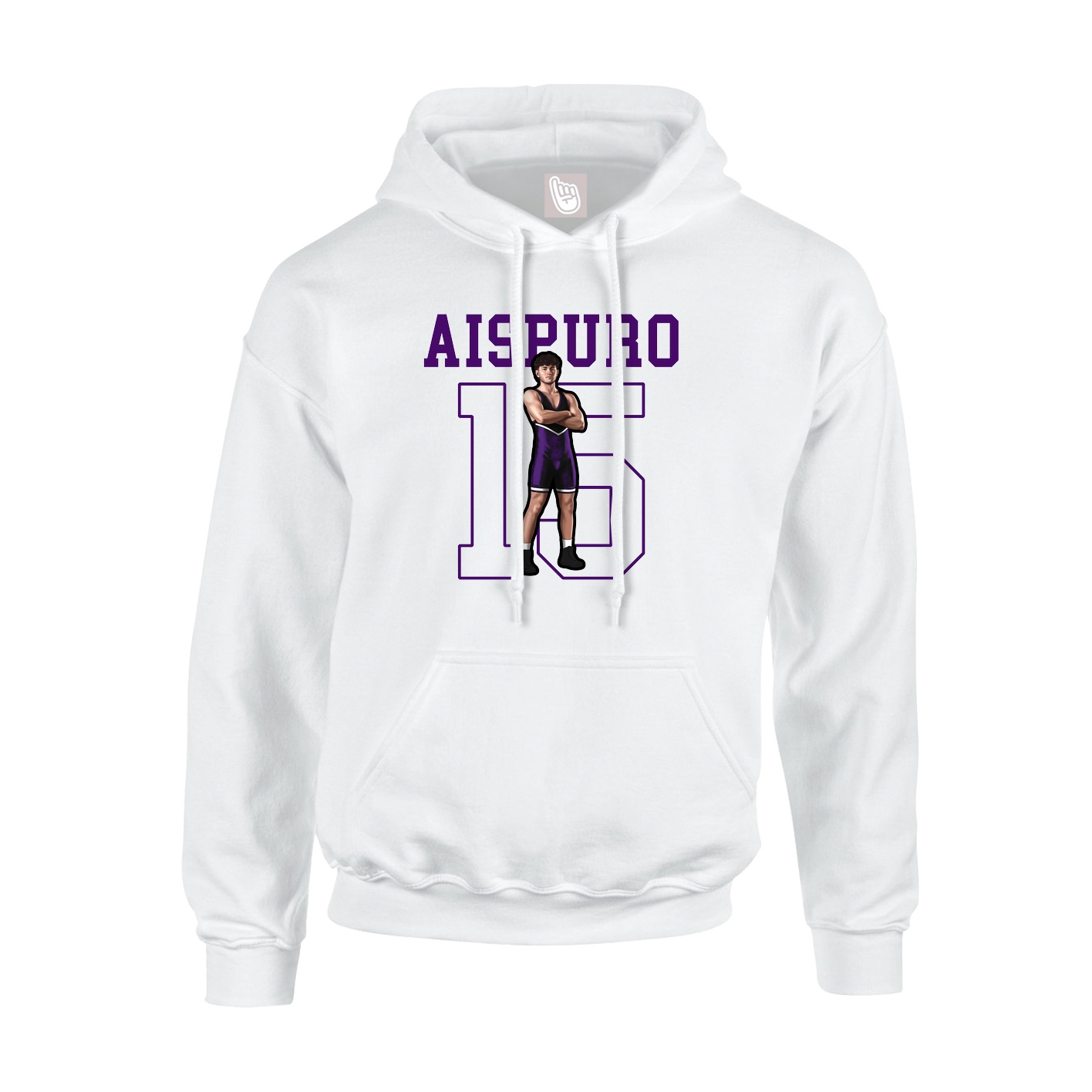 Youth Hoodie — Shirsey in White