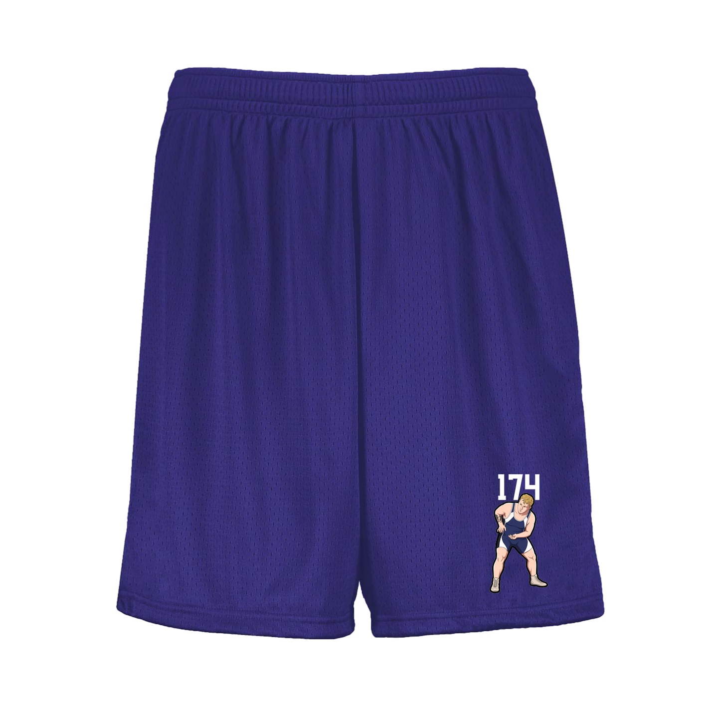 Shorts — Number Top in Purple