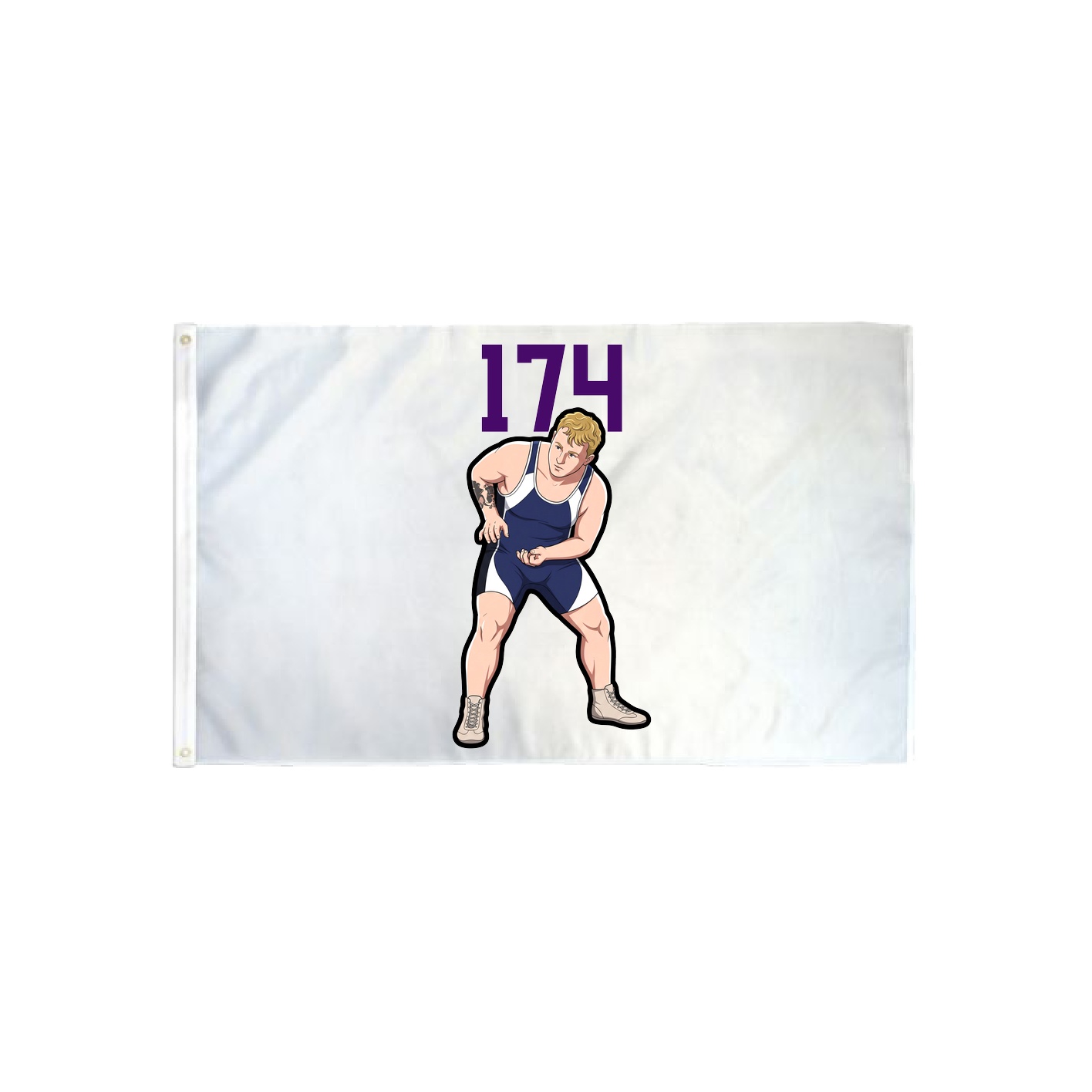 3x5 Flag — Number Top in Classic