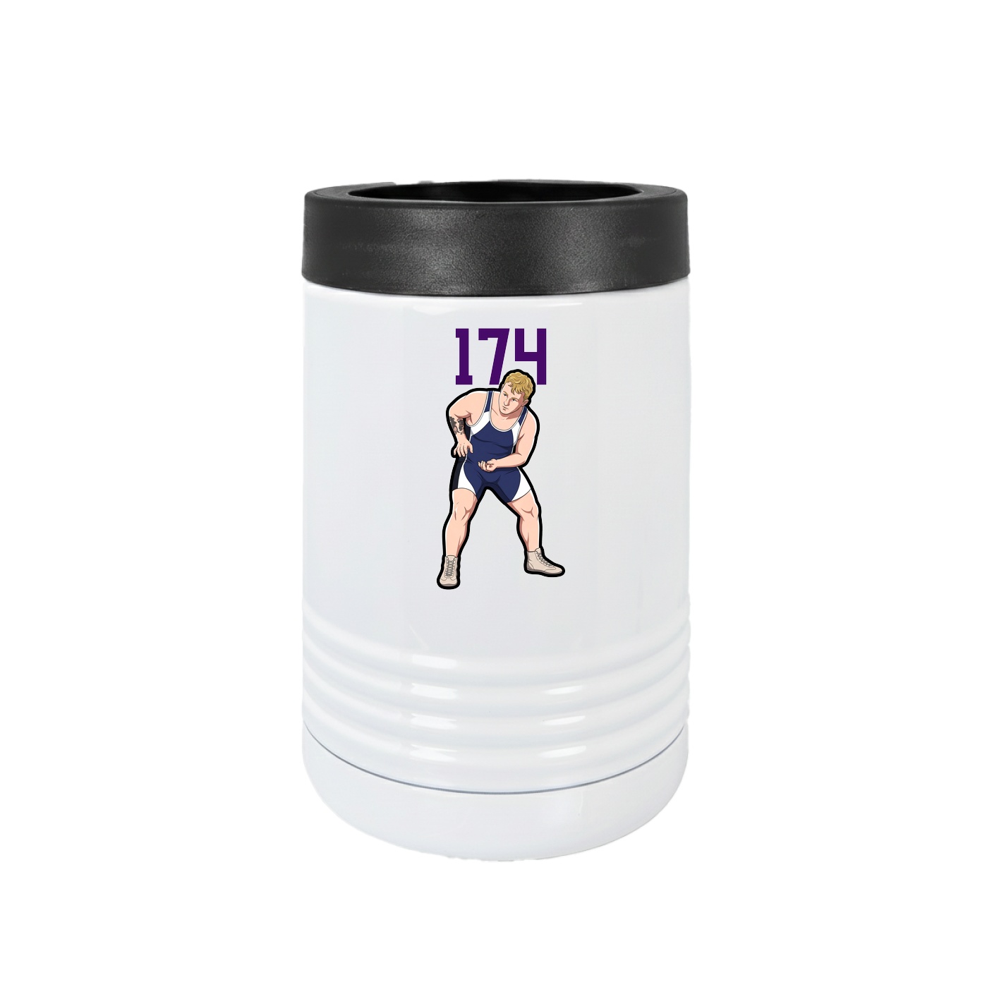 Beverage Holder — Number Top in White