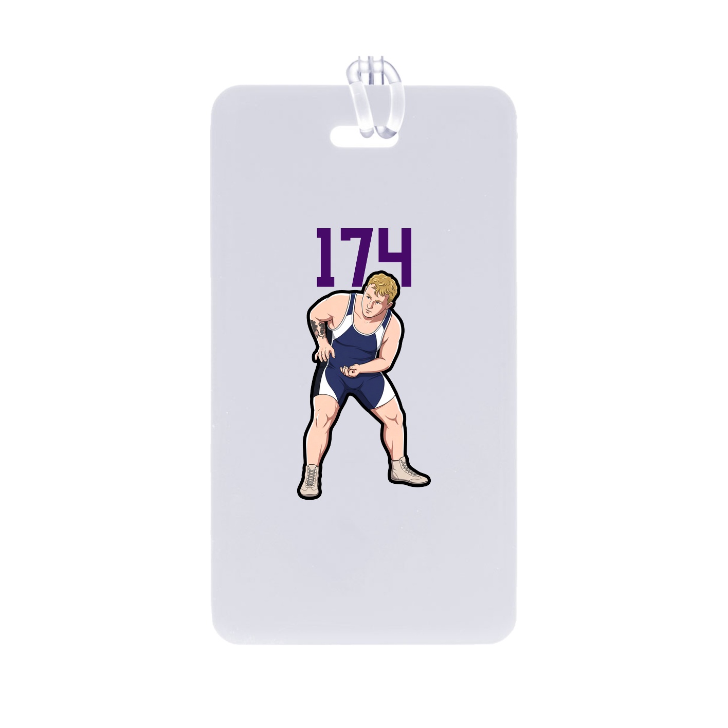 Bag Tag — Number Top in Classic