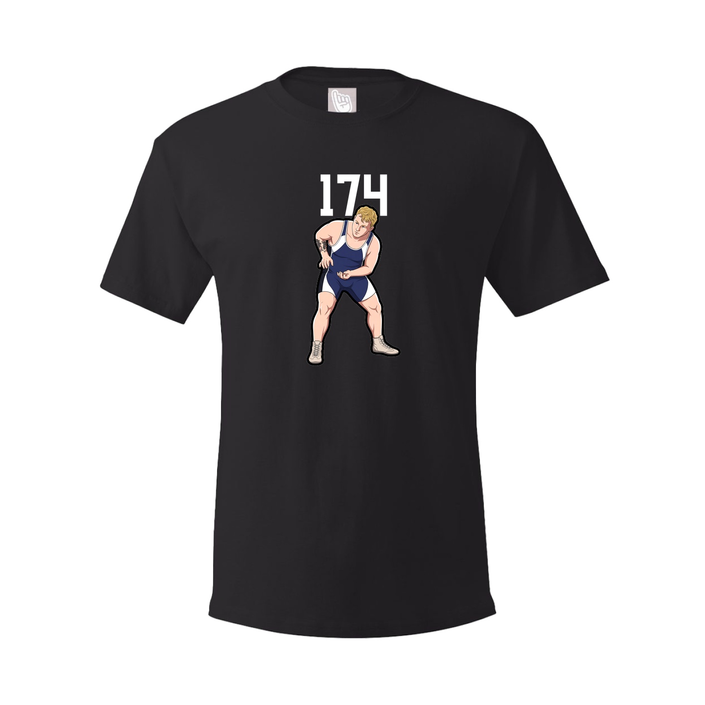 Tee — Number Top in Black