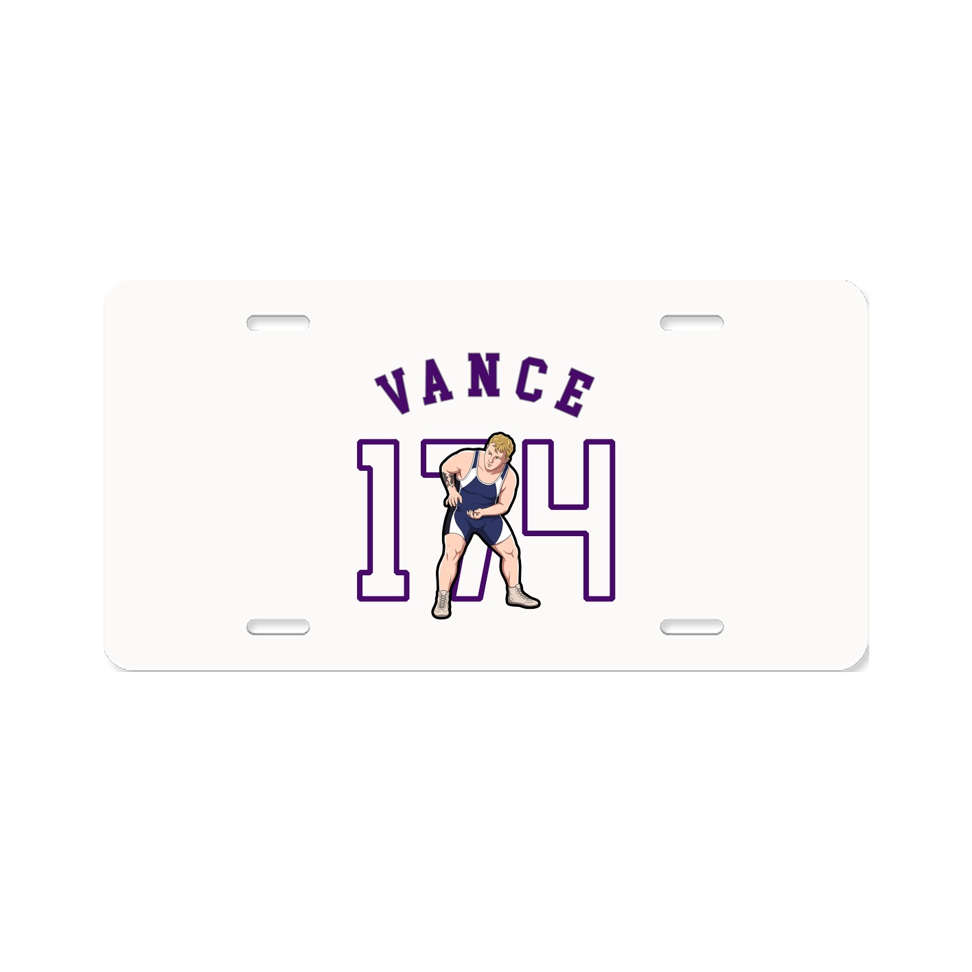 License Plate — Shirsey Arch in Classic