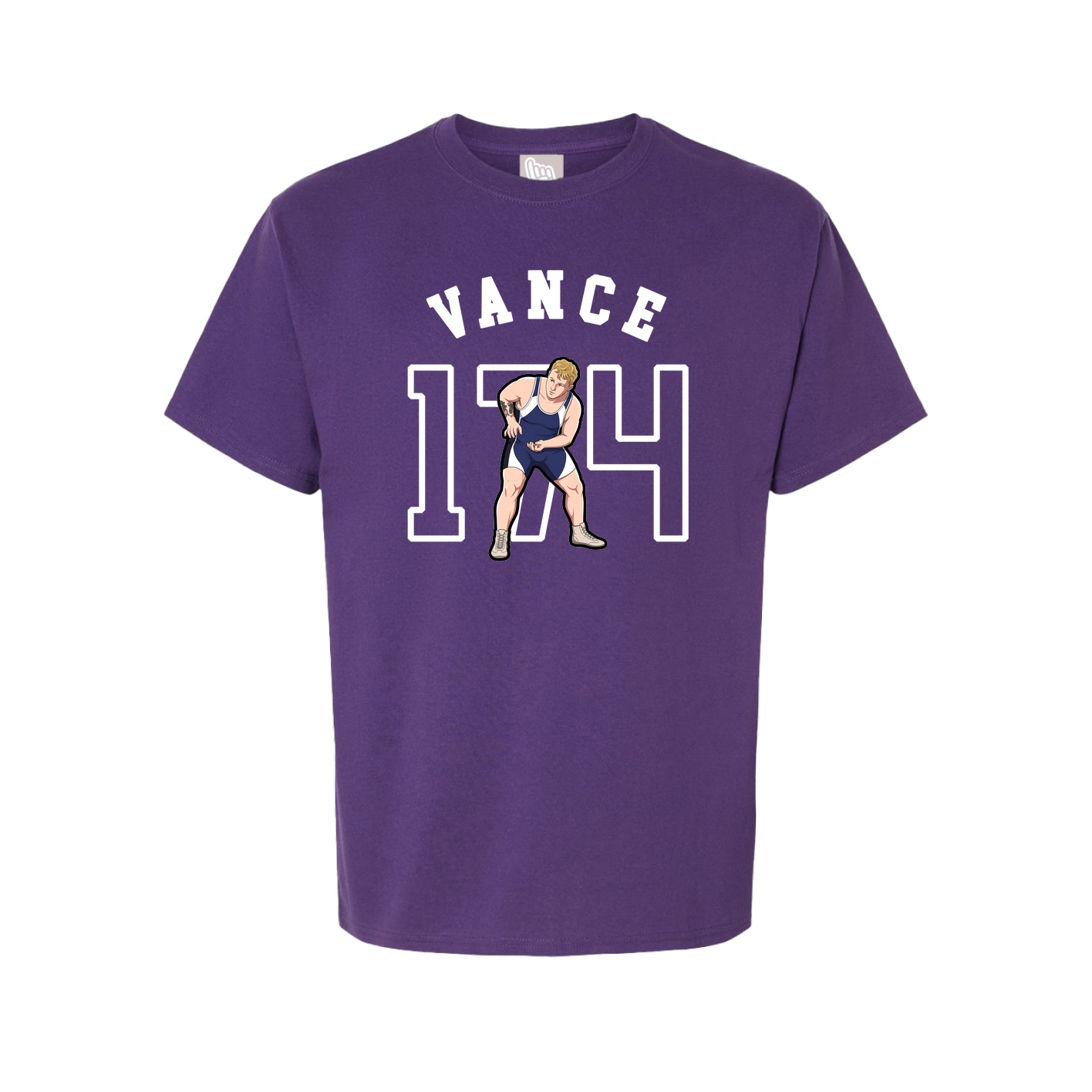 Youth Tee — Shirsey Arch in Purple
