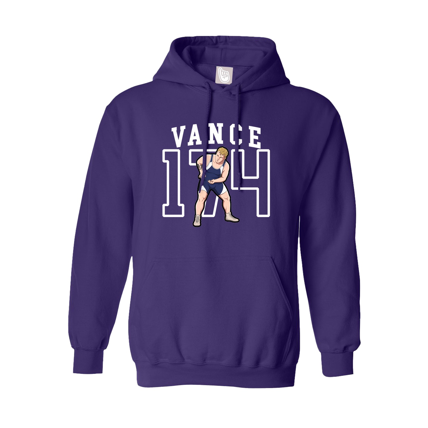 Youth Hoodie — Shirsey in Purple