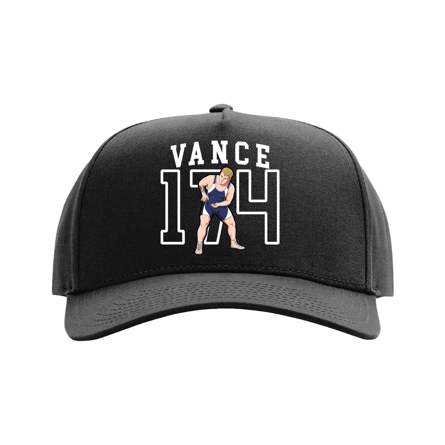 Full Fabric Five-Panel Champ Cap