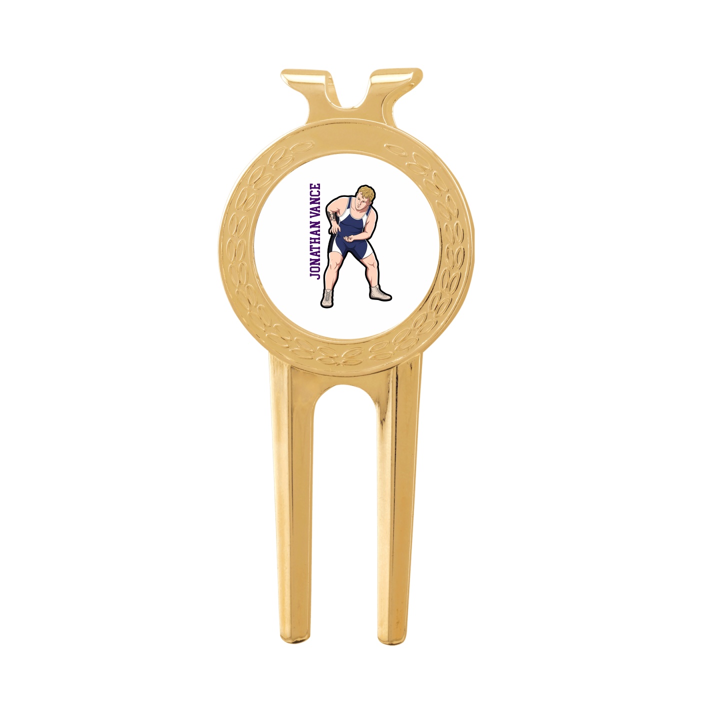 Divot Tool with Ball Marker — Name Vertical in Classic