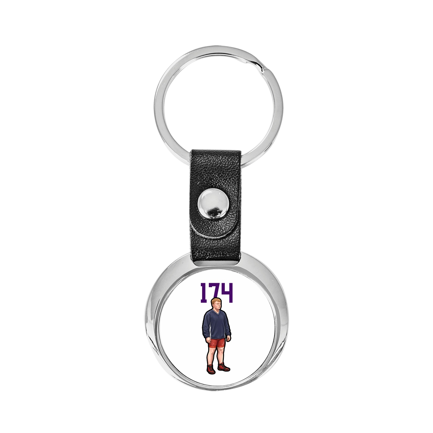Key Chain — Number Top in Classic