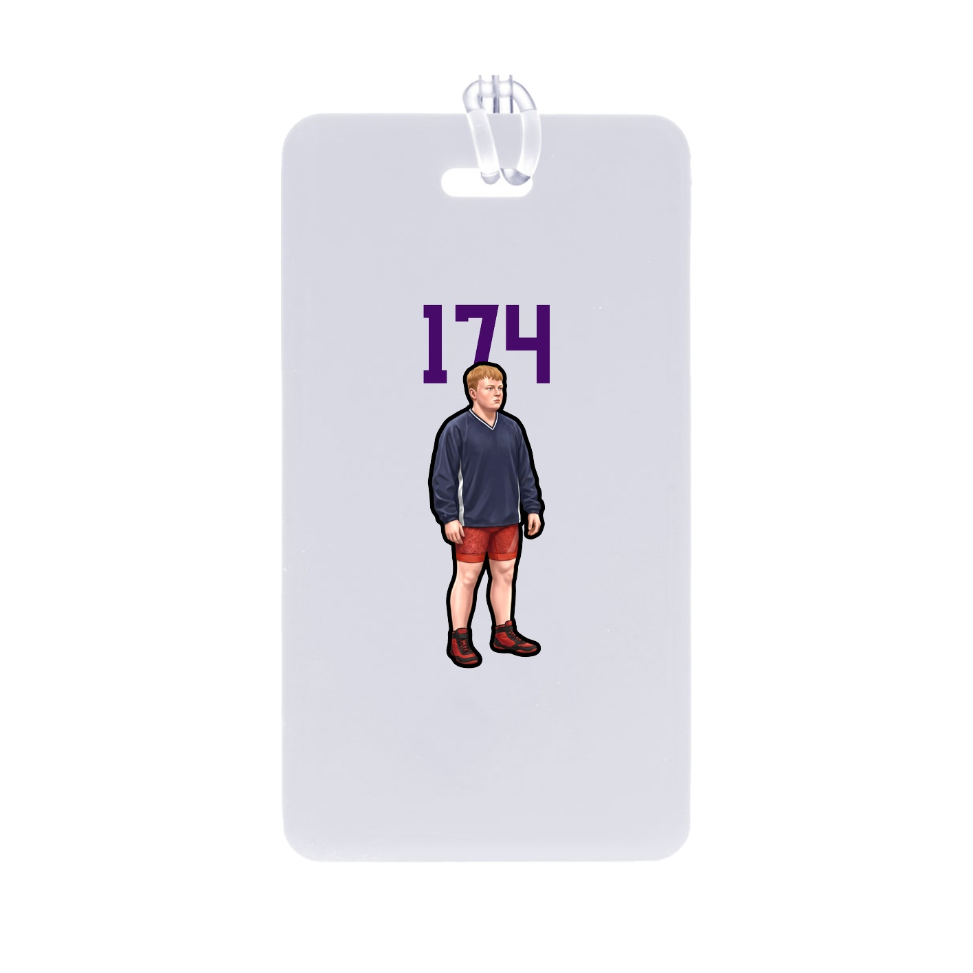 Bag Tag — Number Top in Classic