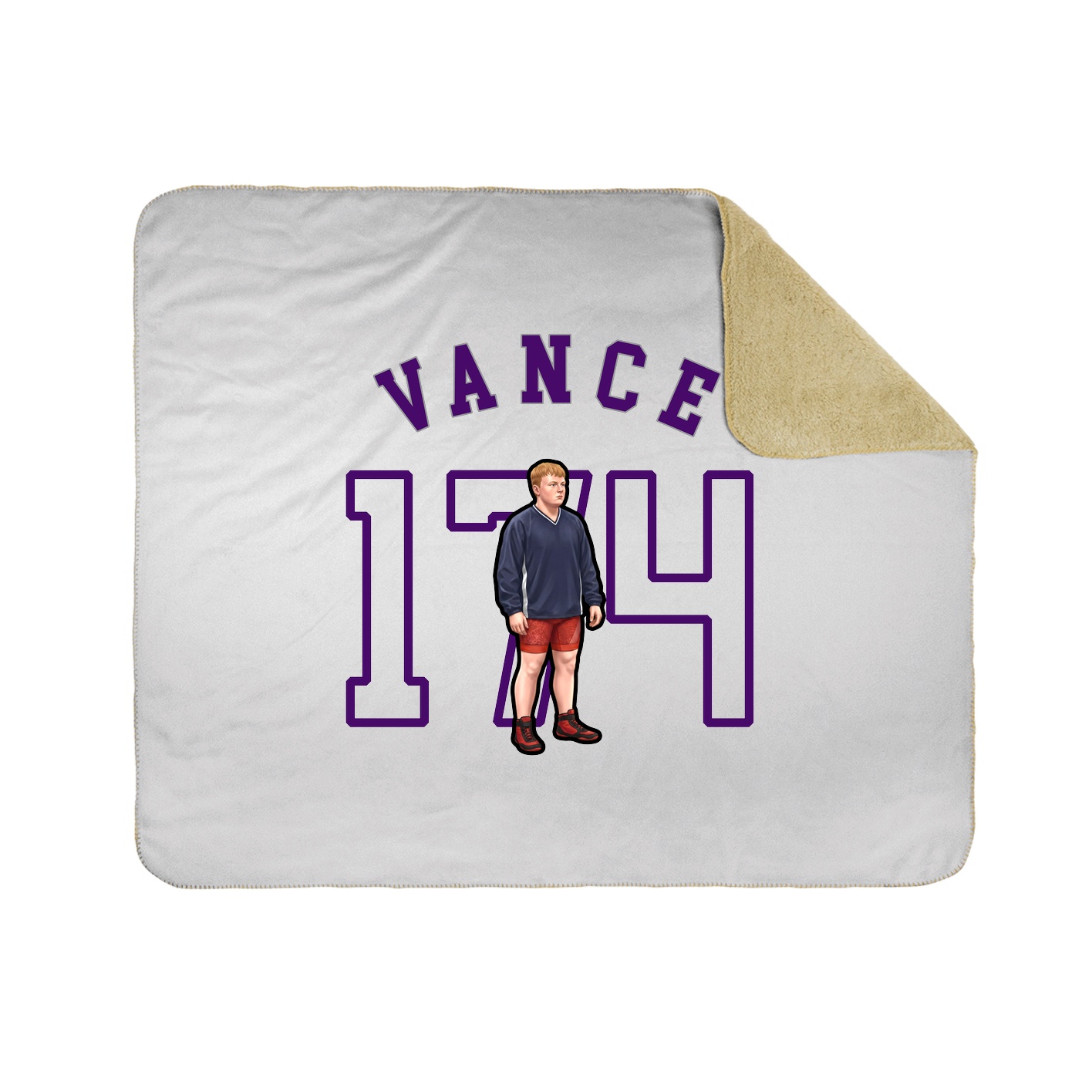 Throw Blanket — Shirsey Arch in White