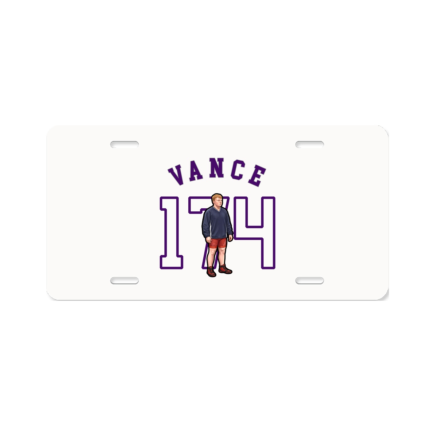 License Plate — Shirsey Arch in Classic