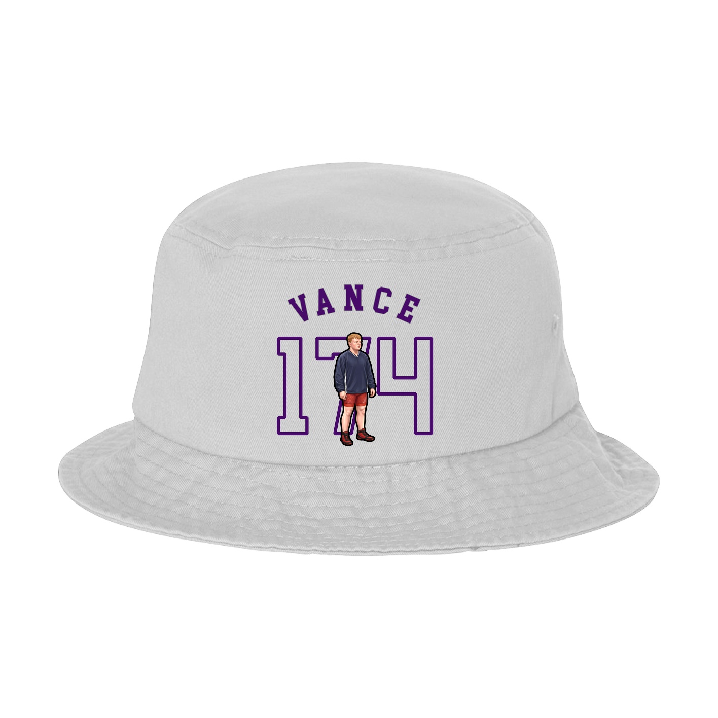 Bucket Cap — Shirsey Arch in White