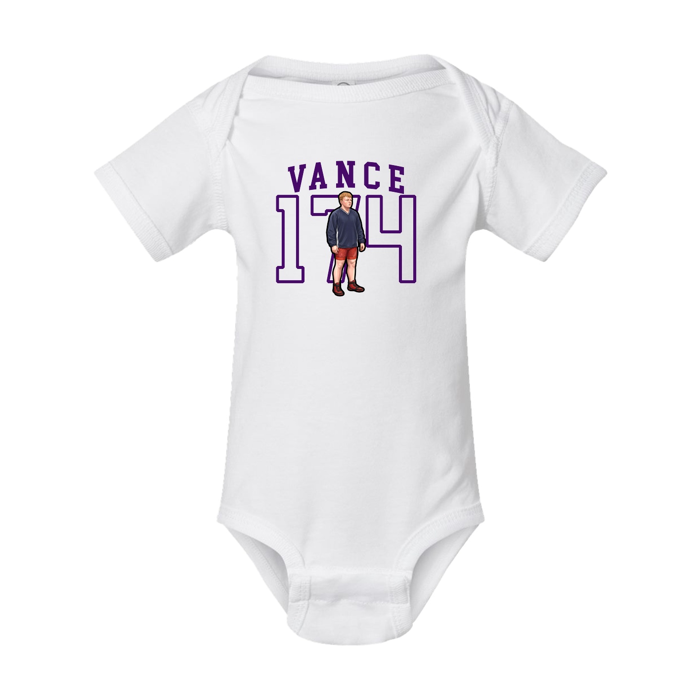 Baby Onesie — Shirsey in White