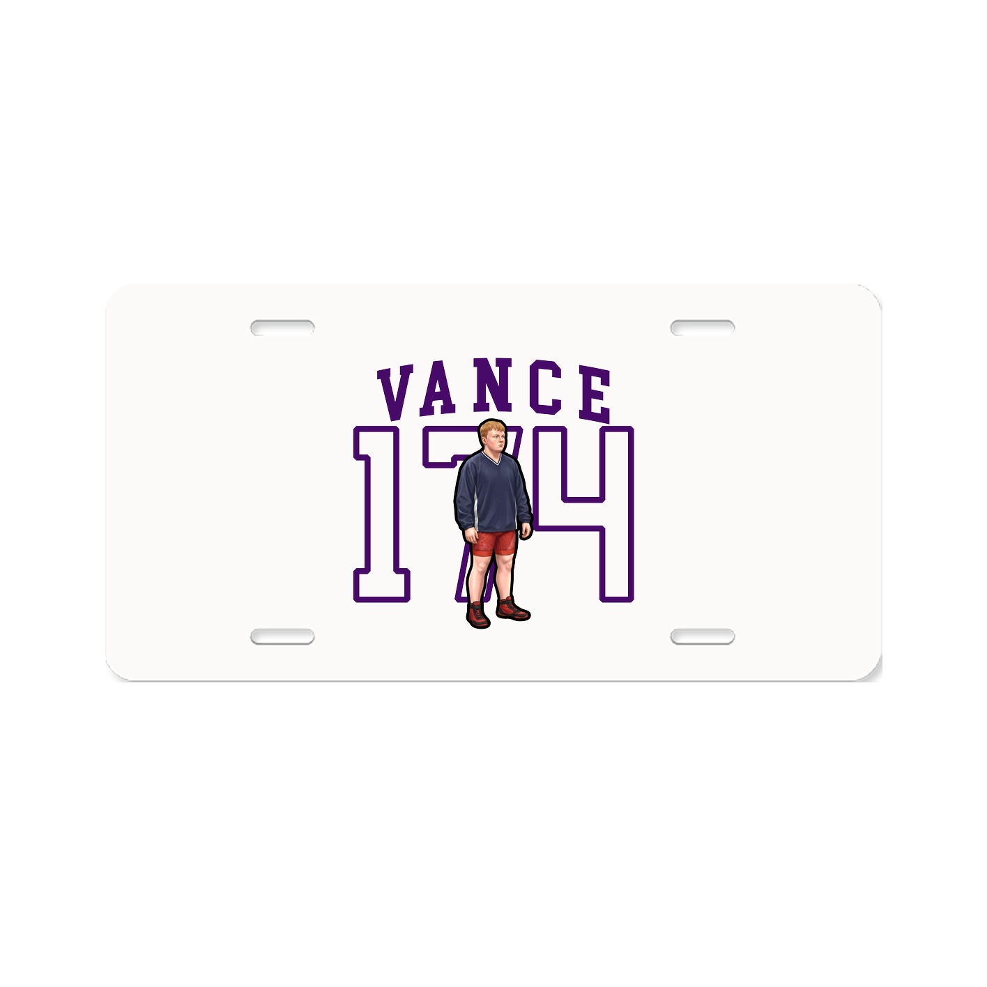 Aluminum License Plate
