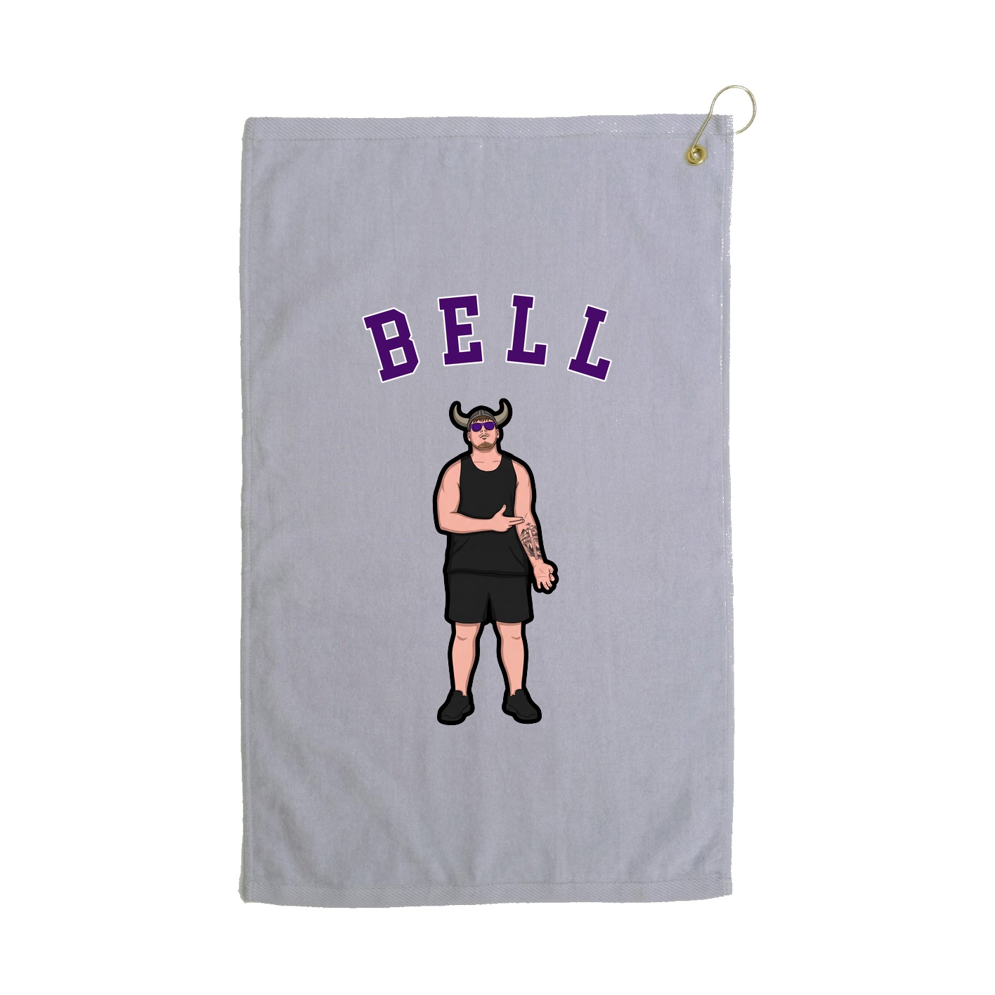 Golf Towel — Shirsey Arch in Grey