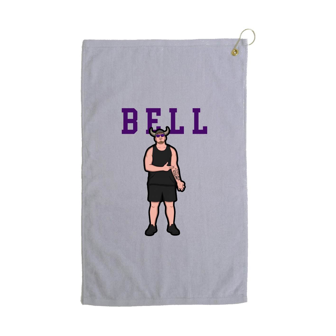 Golf Towel — Shirsey in Grey