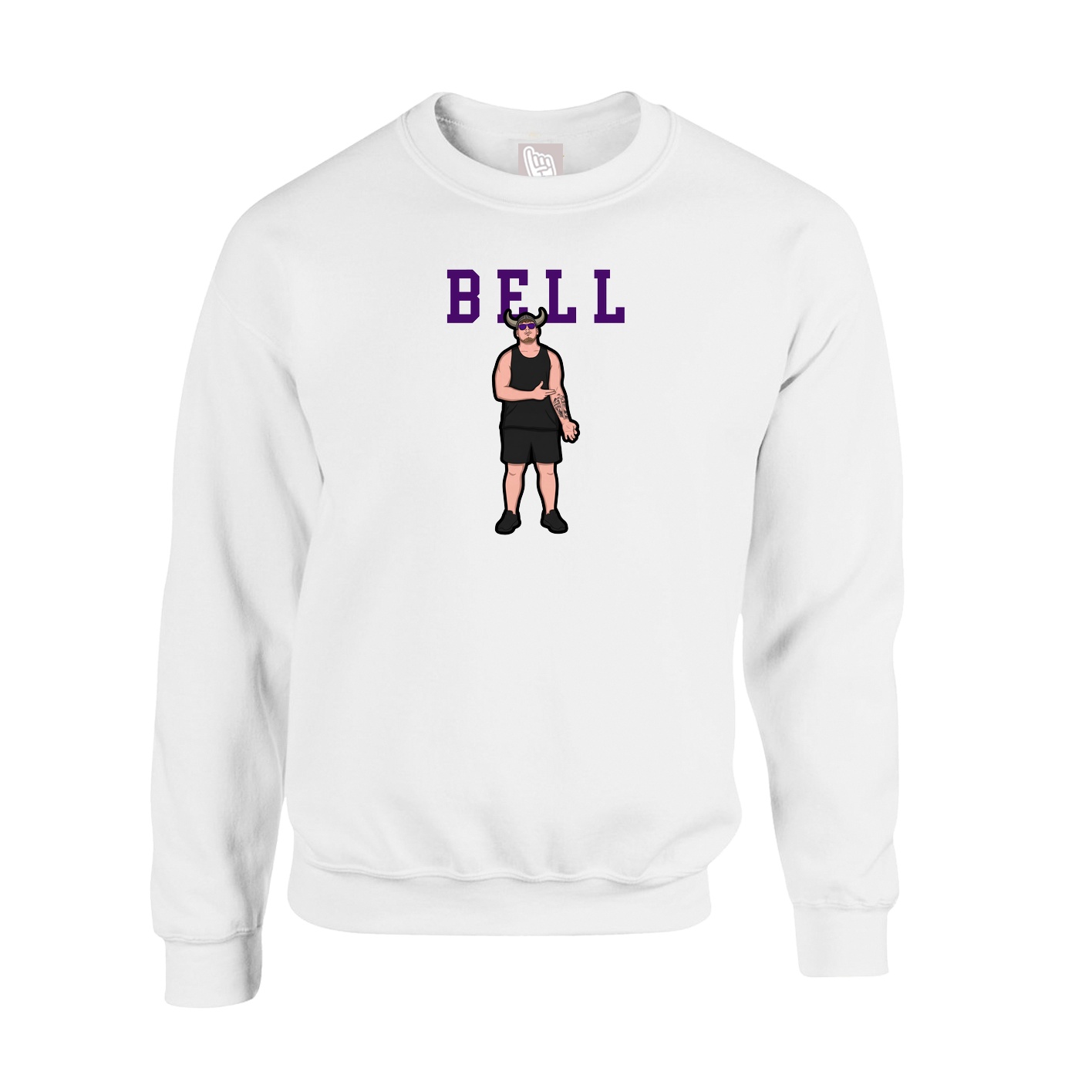 Fleece Crew — Shirsey in White