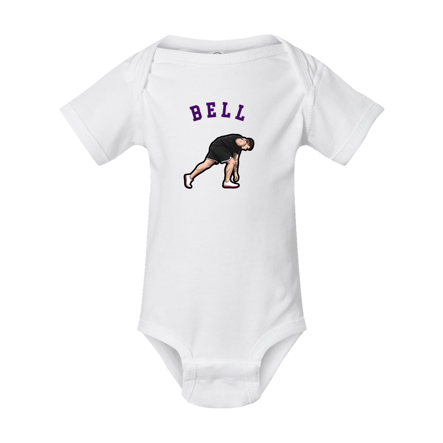 Baby Onesie — Shirsey Arch in White