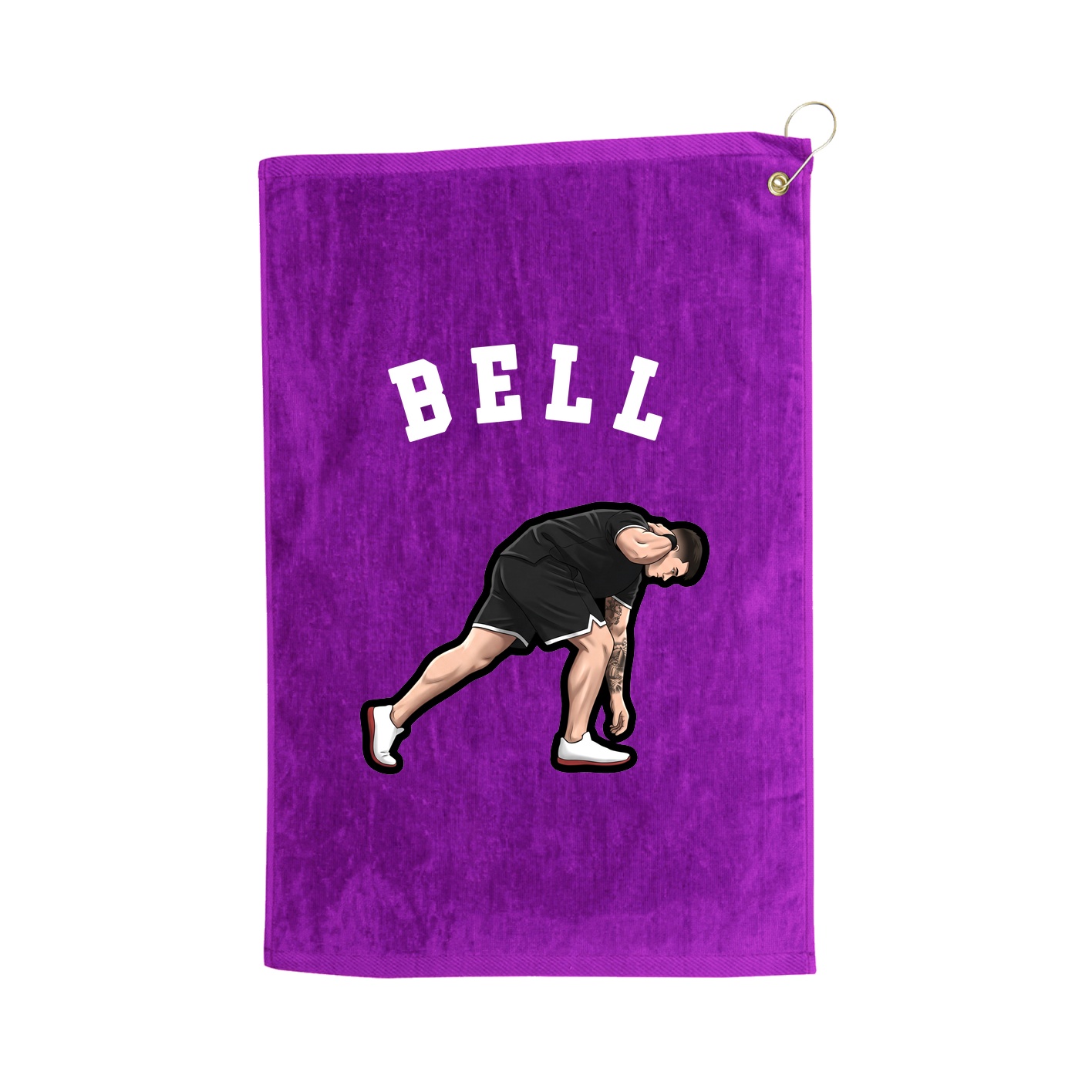 Golf Towel — Shirsey Arch in Purple