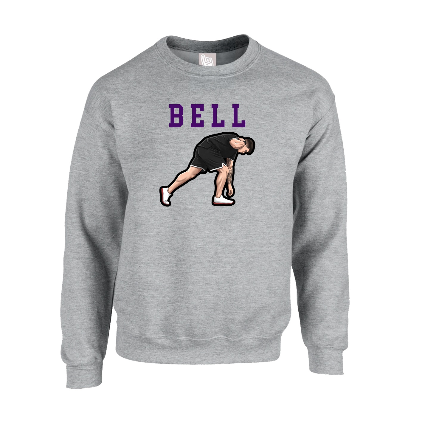 Fleece Crew — Shirsey in Grey