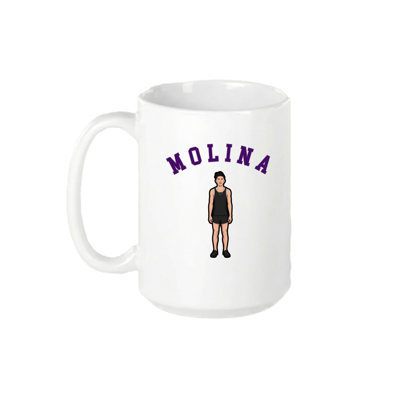 15oz Coffee Mug — Shirsey Arch in White
