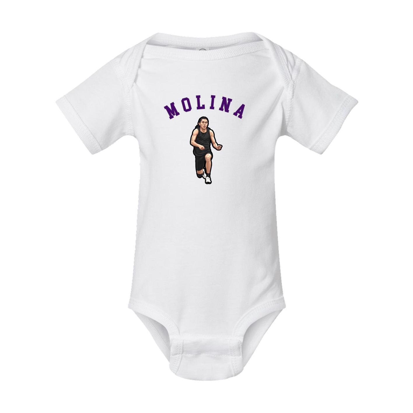 Baby Onesie — Shirsey Arch in White