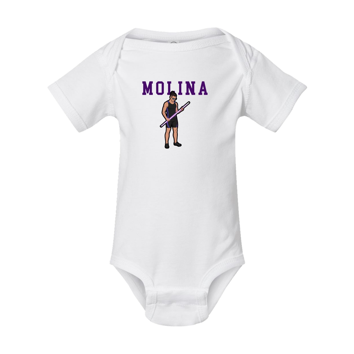 Baby Onesie — Shirsey in White