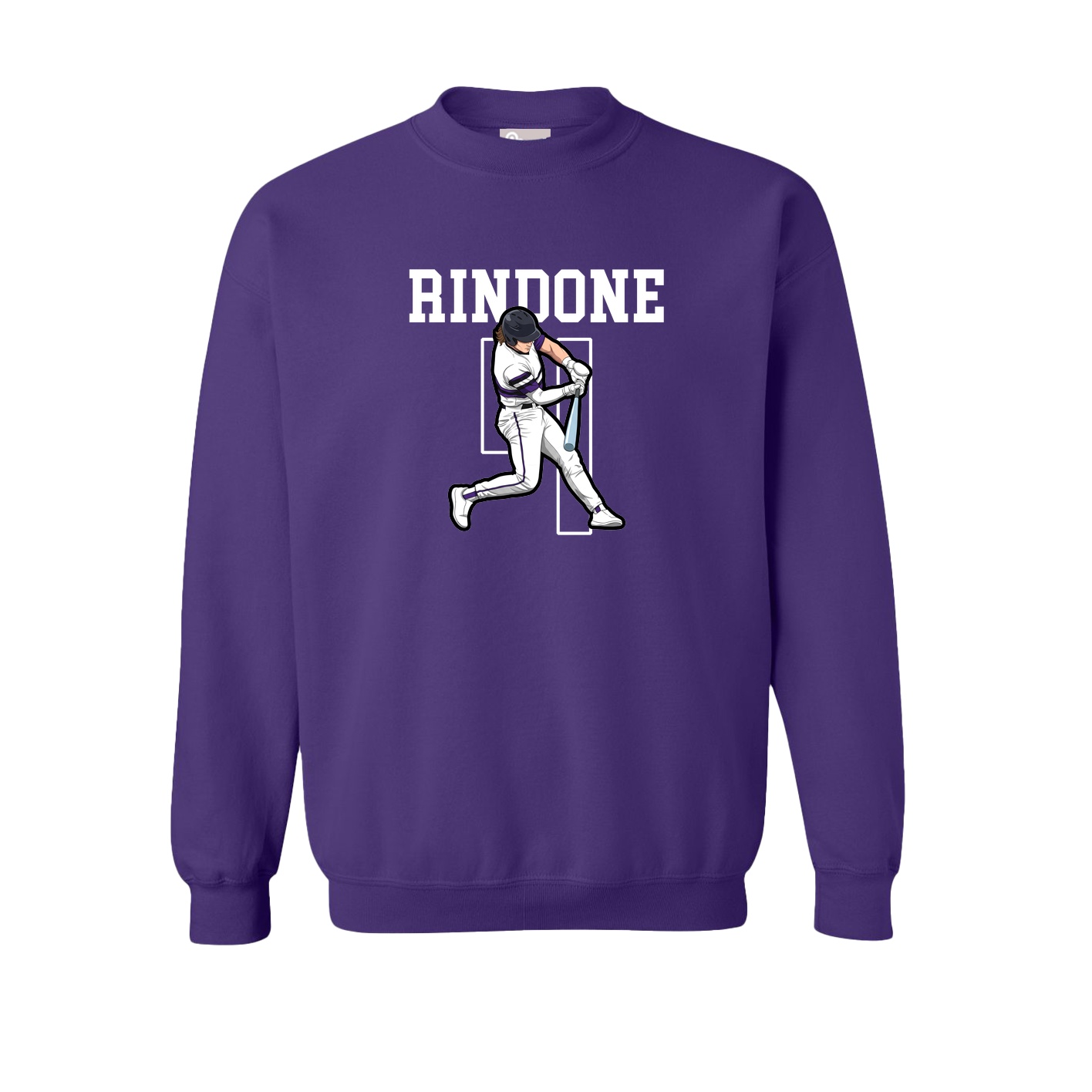 Fleece Crew — Shirsey in Purple