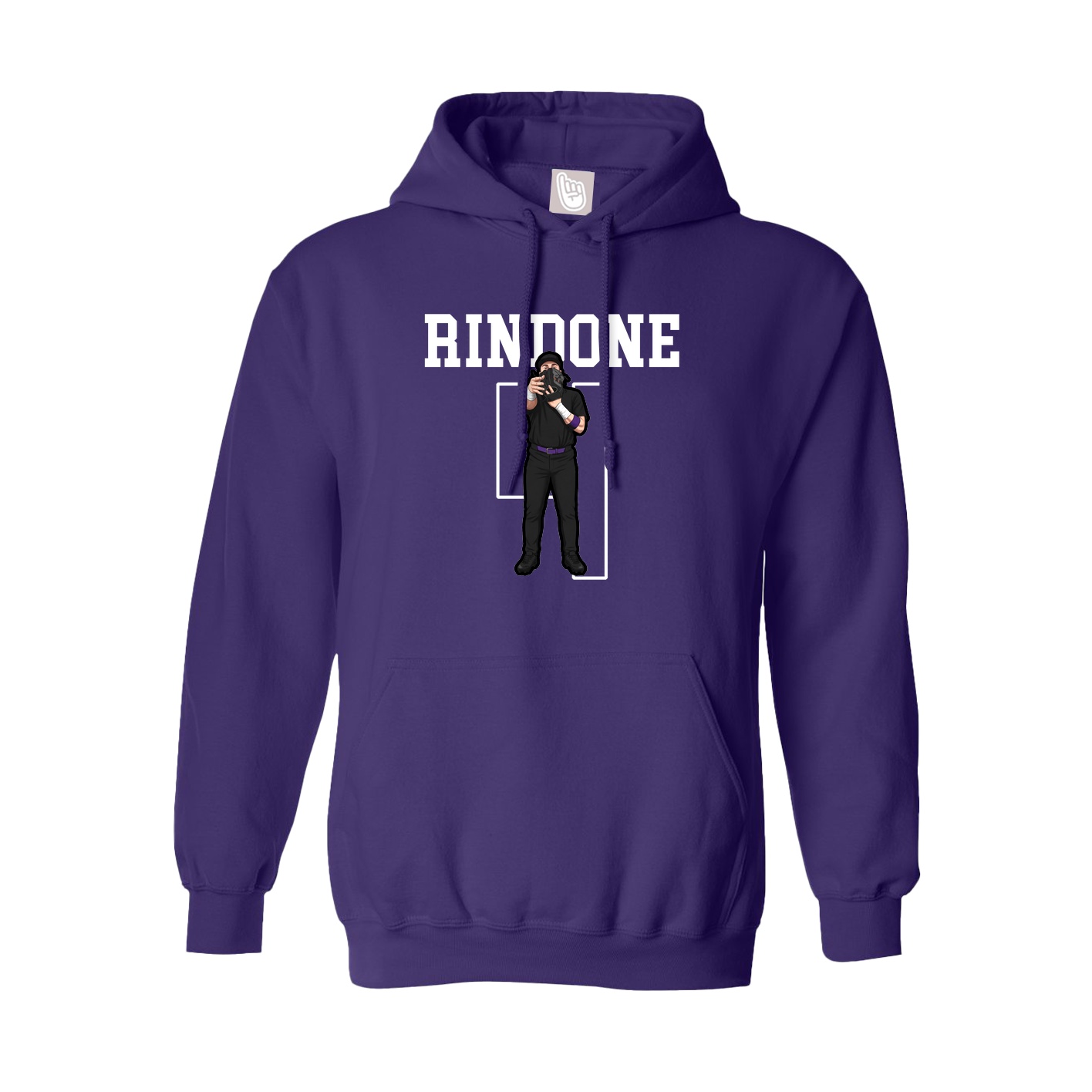 Hoodie — Shirsey in Purple