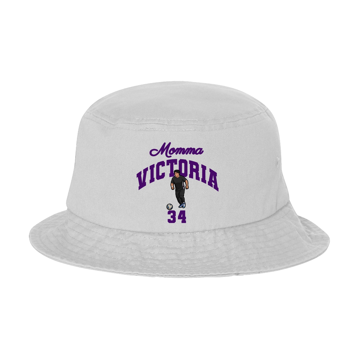 Bucket Cap — Mothers Day Arch in White