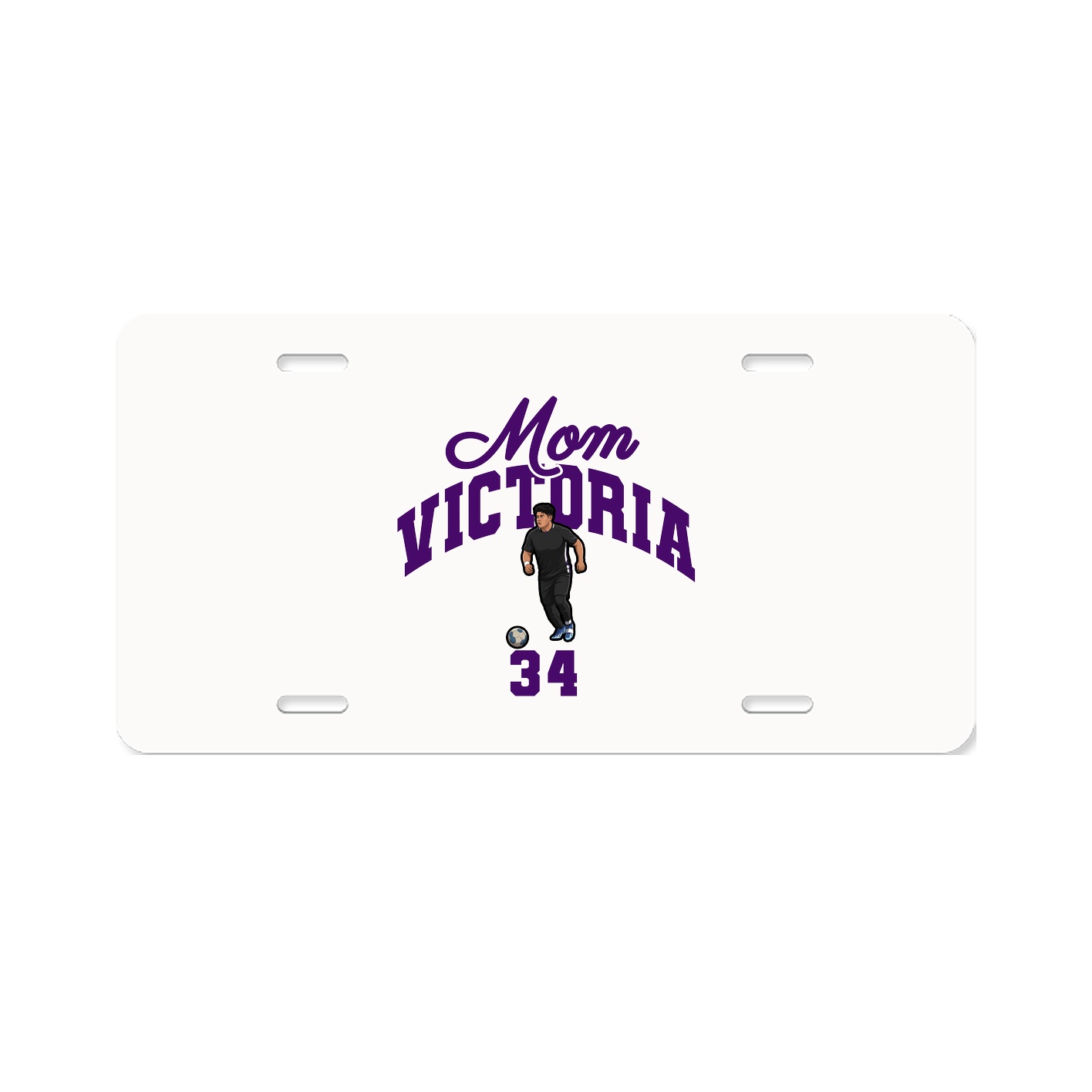 License Plate — Mothers Day Arch in Classic