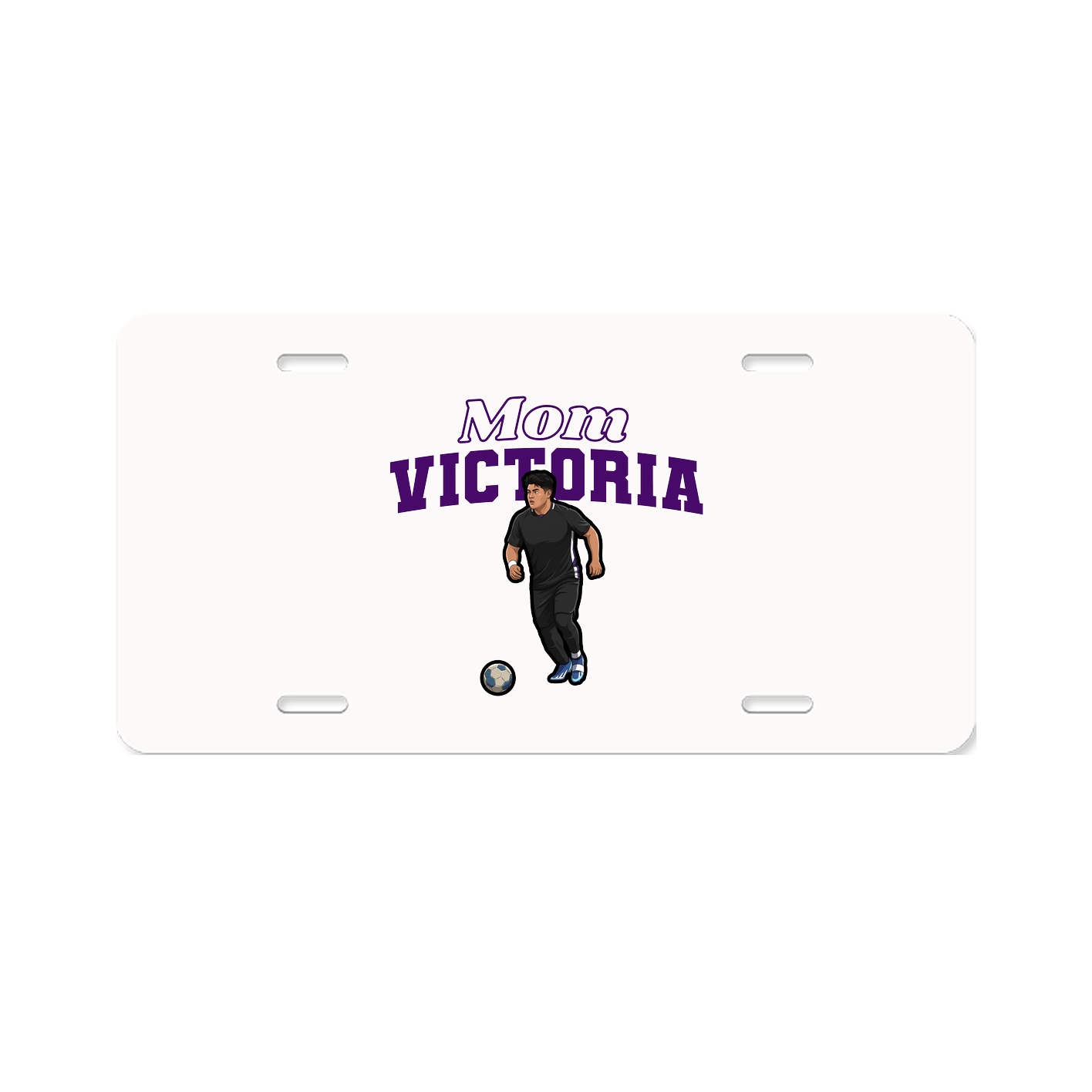License Plate — Mothers Day Block in Classic