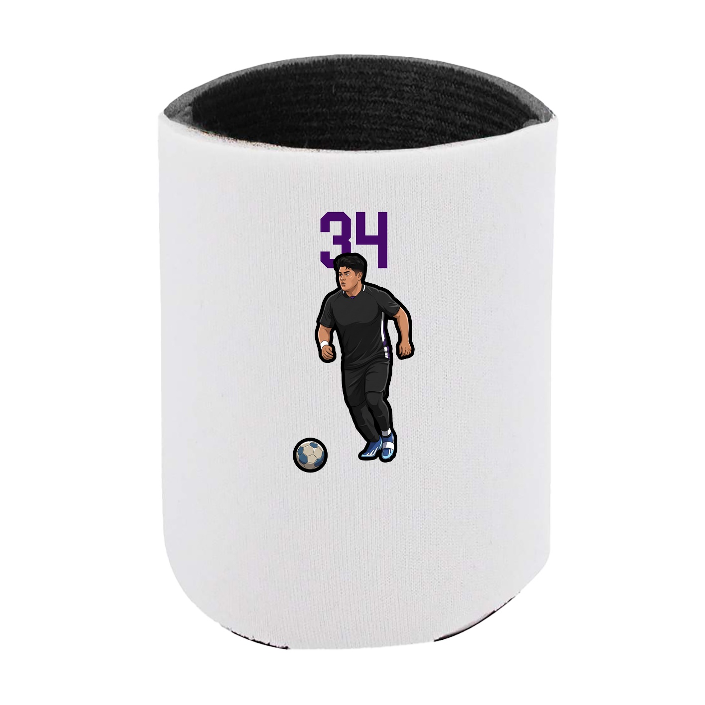 Can Holder — Number Top in White
