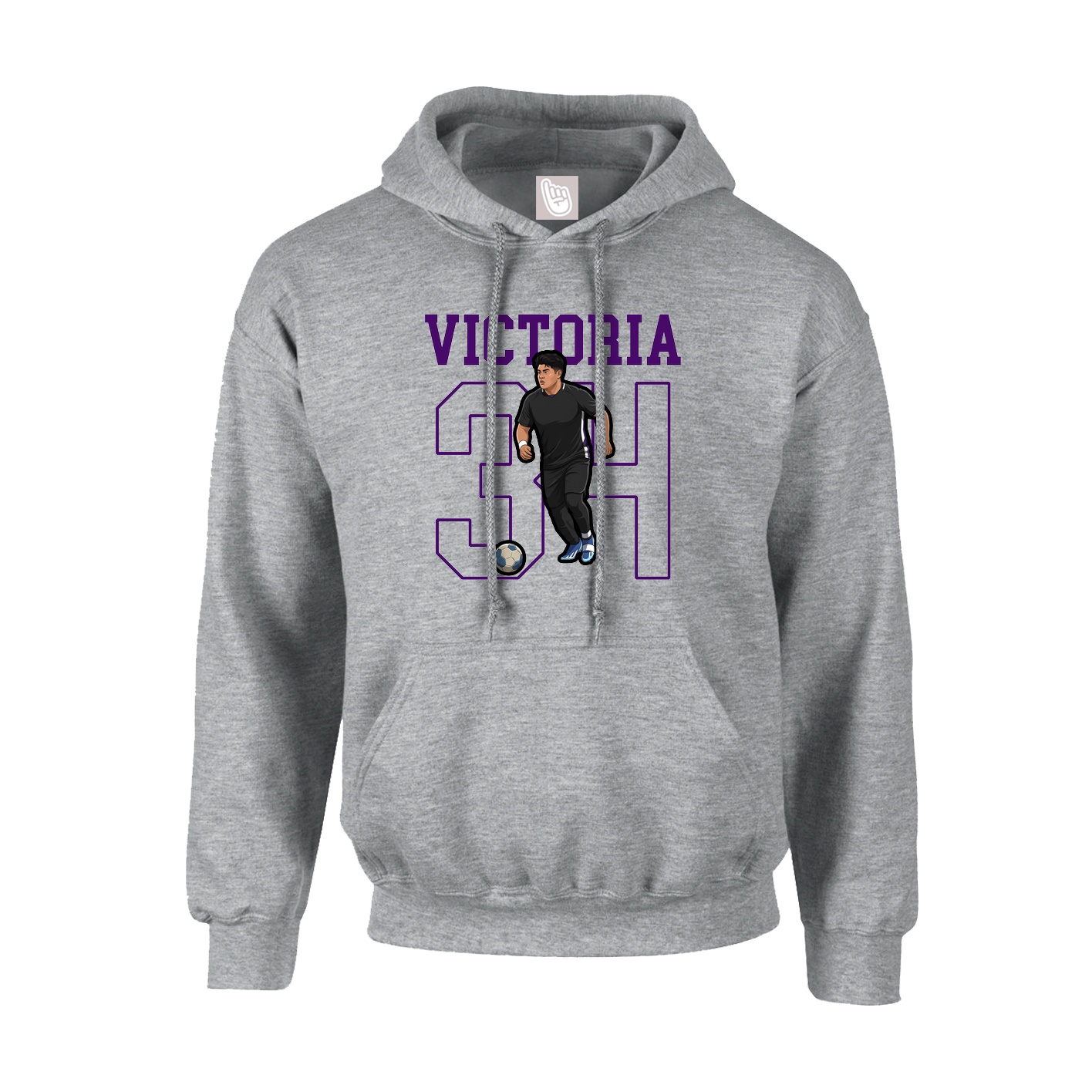 Youth Hoodie — Shirsey in Grey