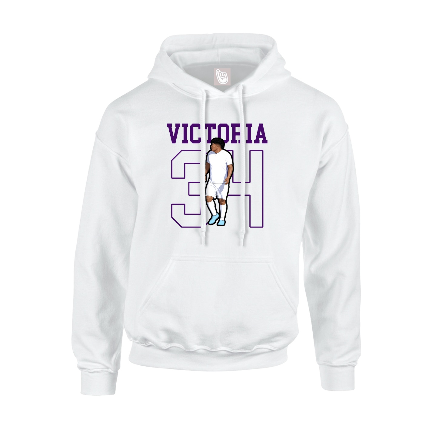 Youth Hoodie — Shirsey in White