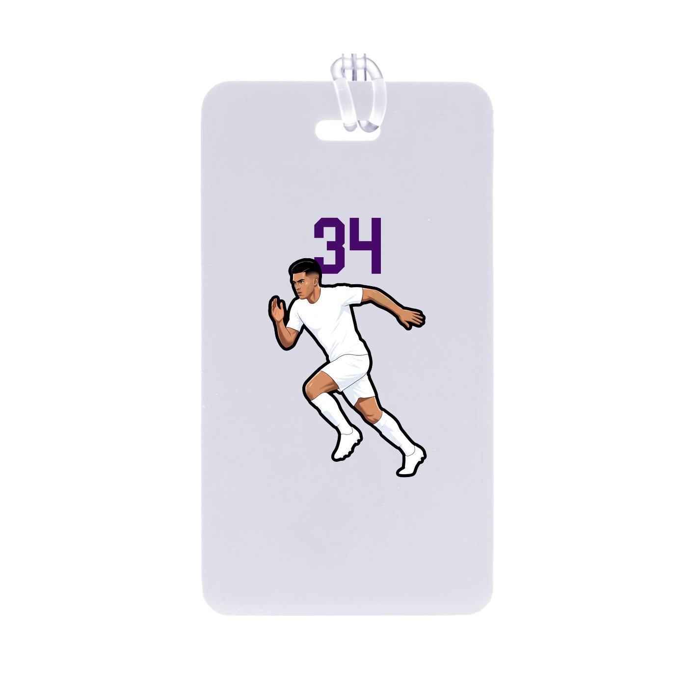 Bag Tag — Number Top in Classic