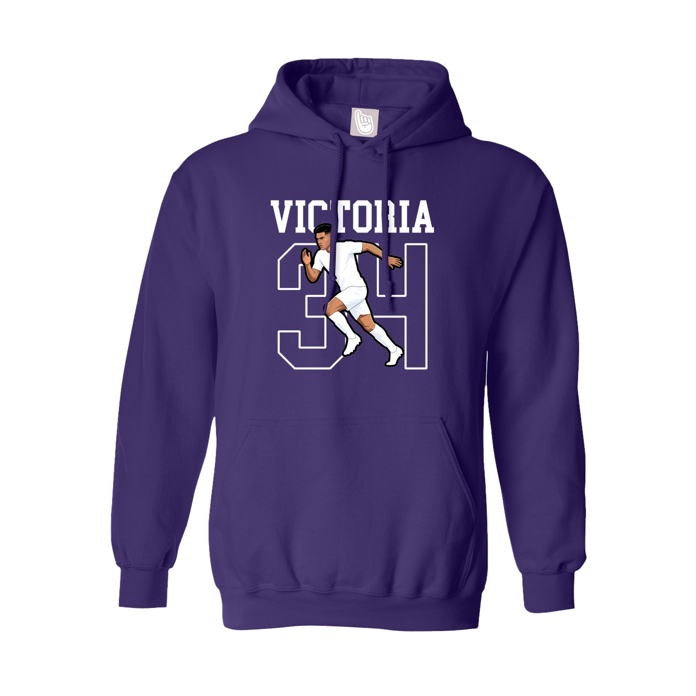 Hoodie — Shirsey in Purple