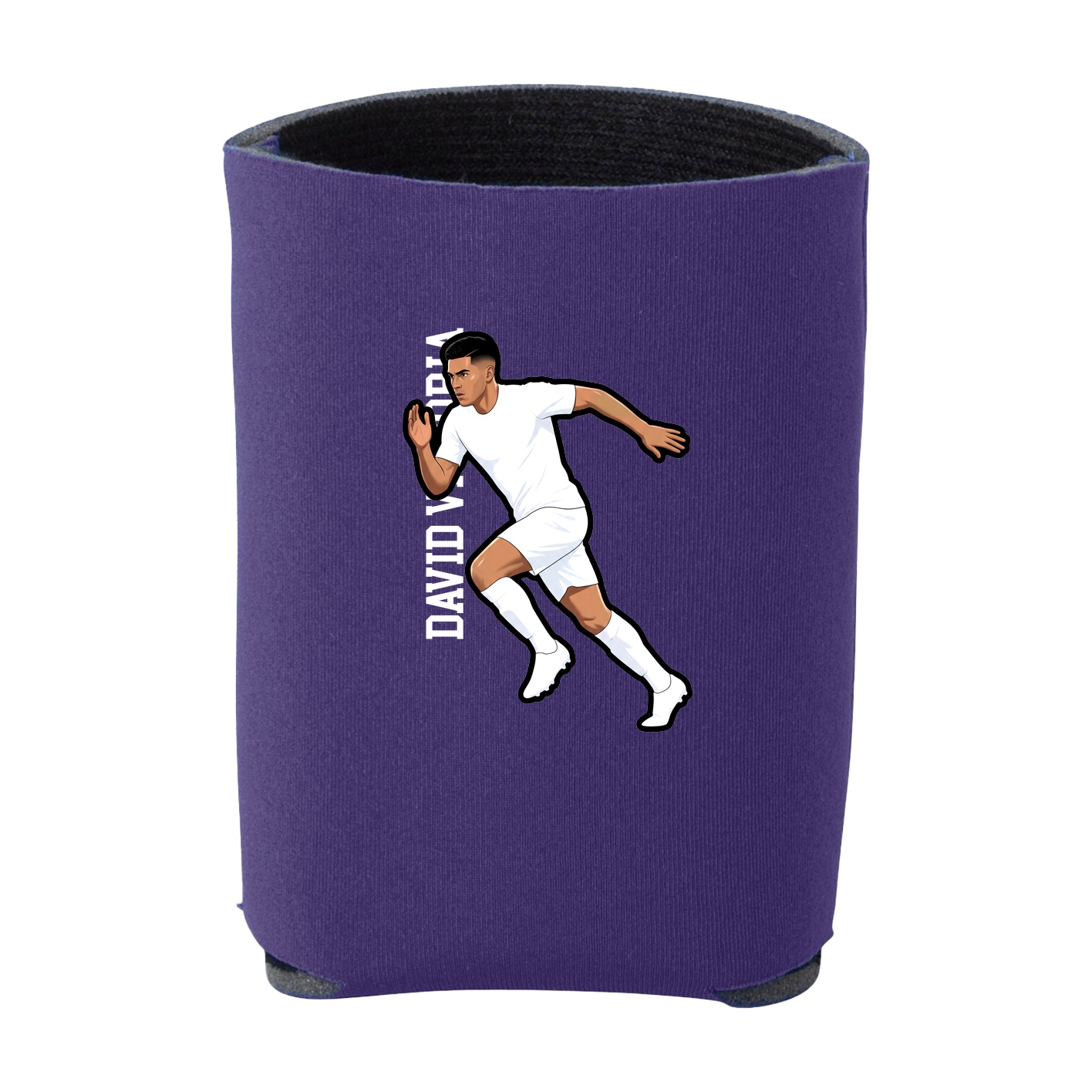 Can Holder — Name Vertical in Purple