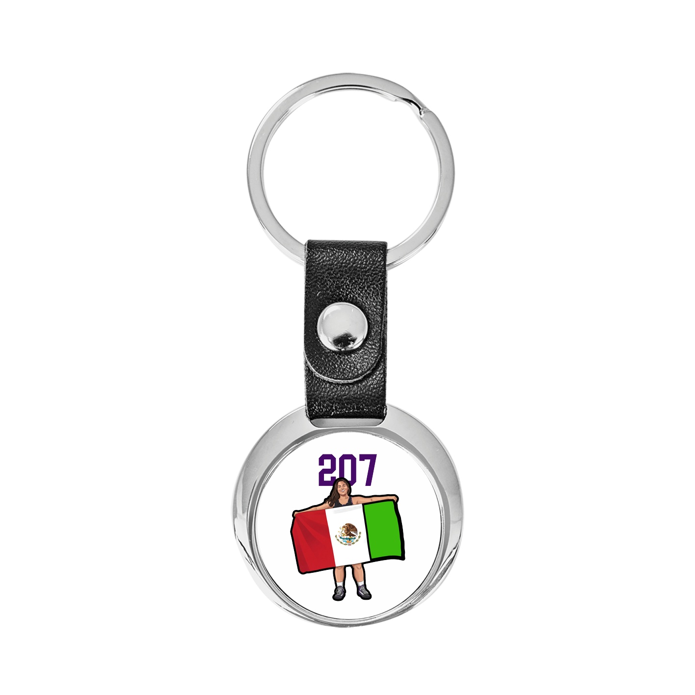 Key Chain — Number Top in Classic