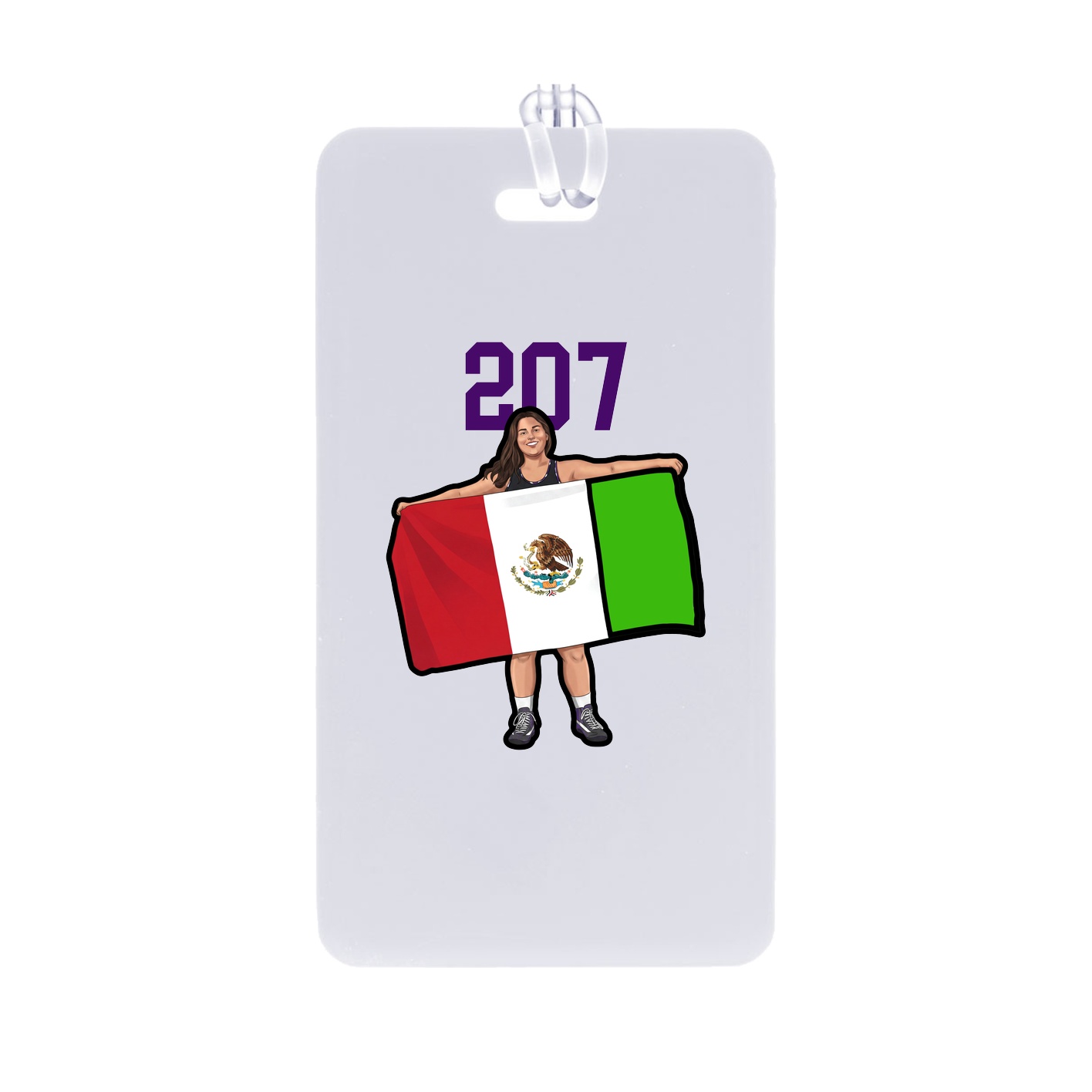 Bag Tag — Number Top in Classic