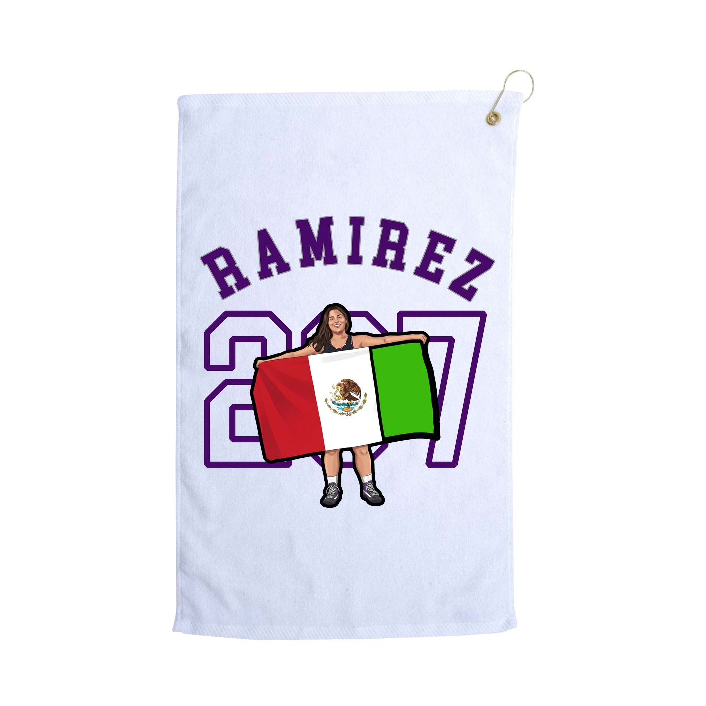 Terry Velour Golf Towel