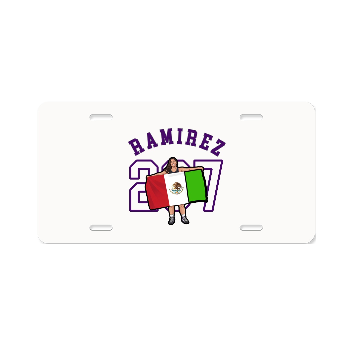 License Plate — Shirsey Arch in Classic