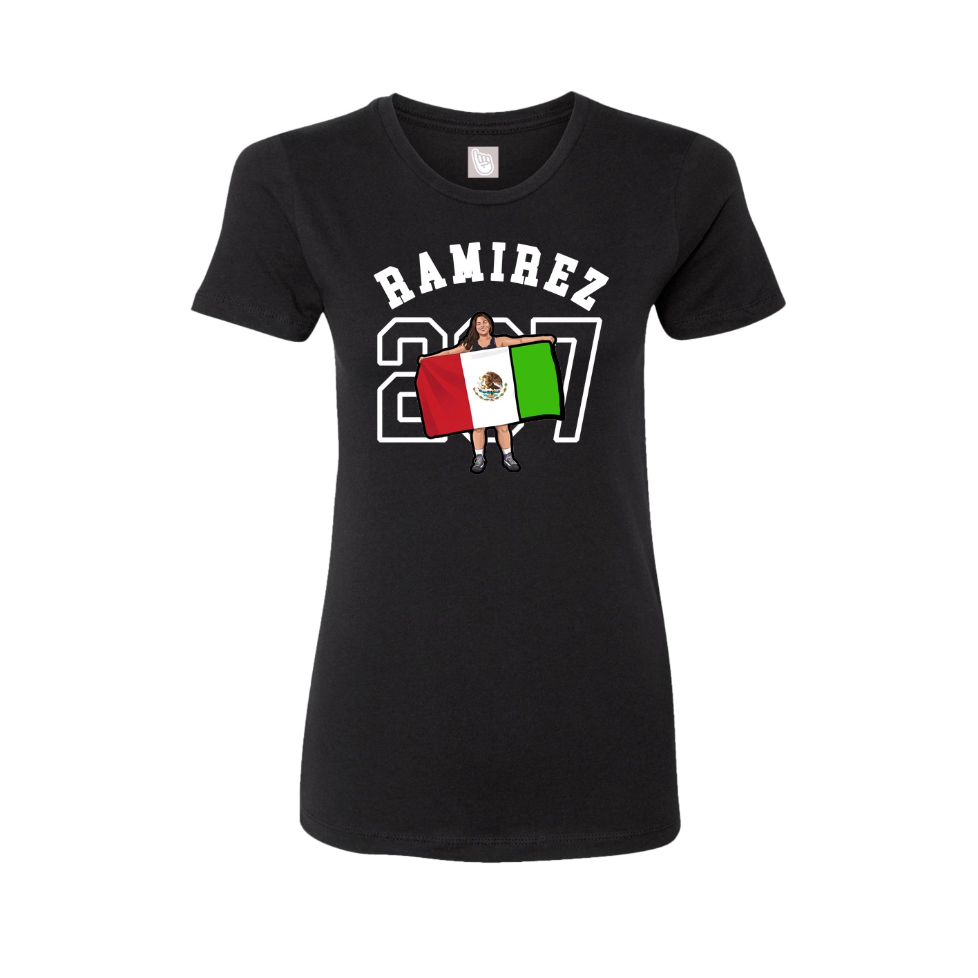 Womens Tee — Shirsey Arch in Black