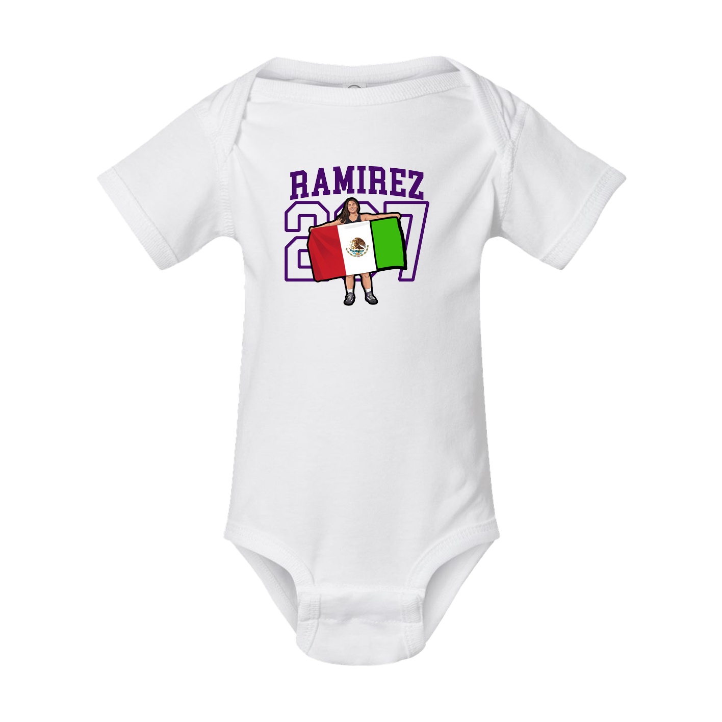 Baby Onesie — Shirsey in White