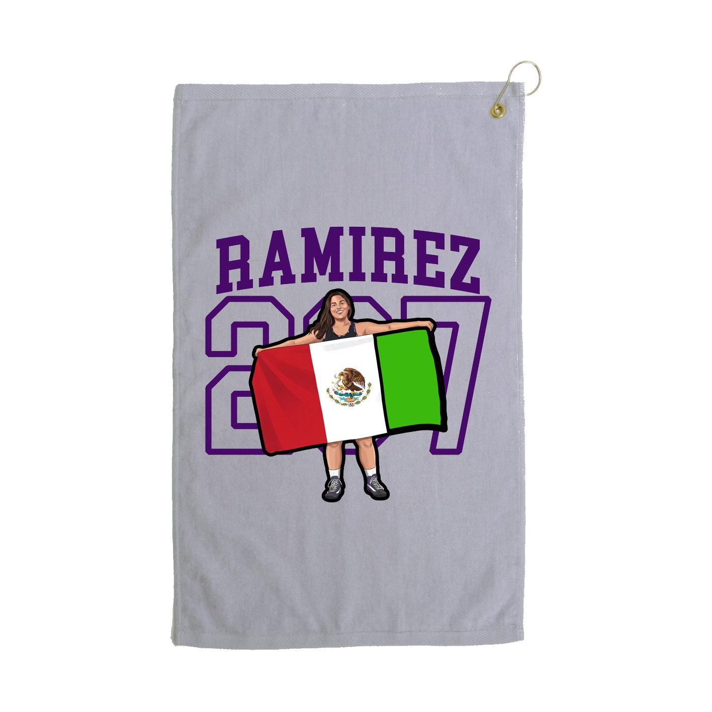 Golf Towel — Shirsey in Grey