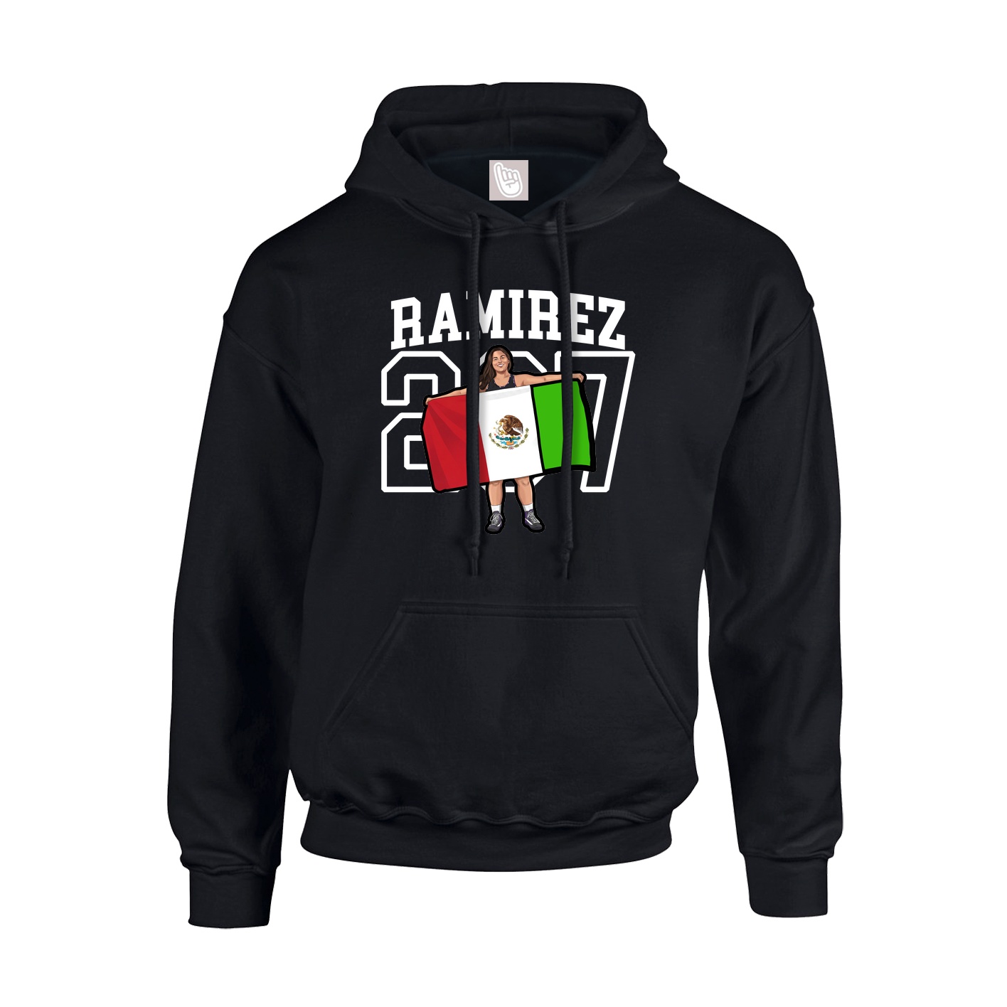 Youth Hoodie — Shirsey in Black